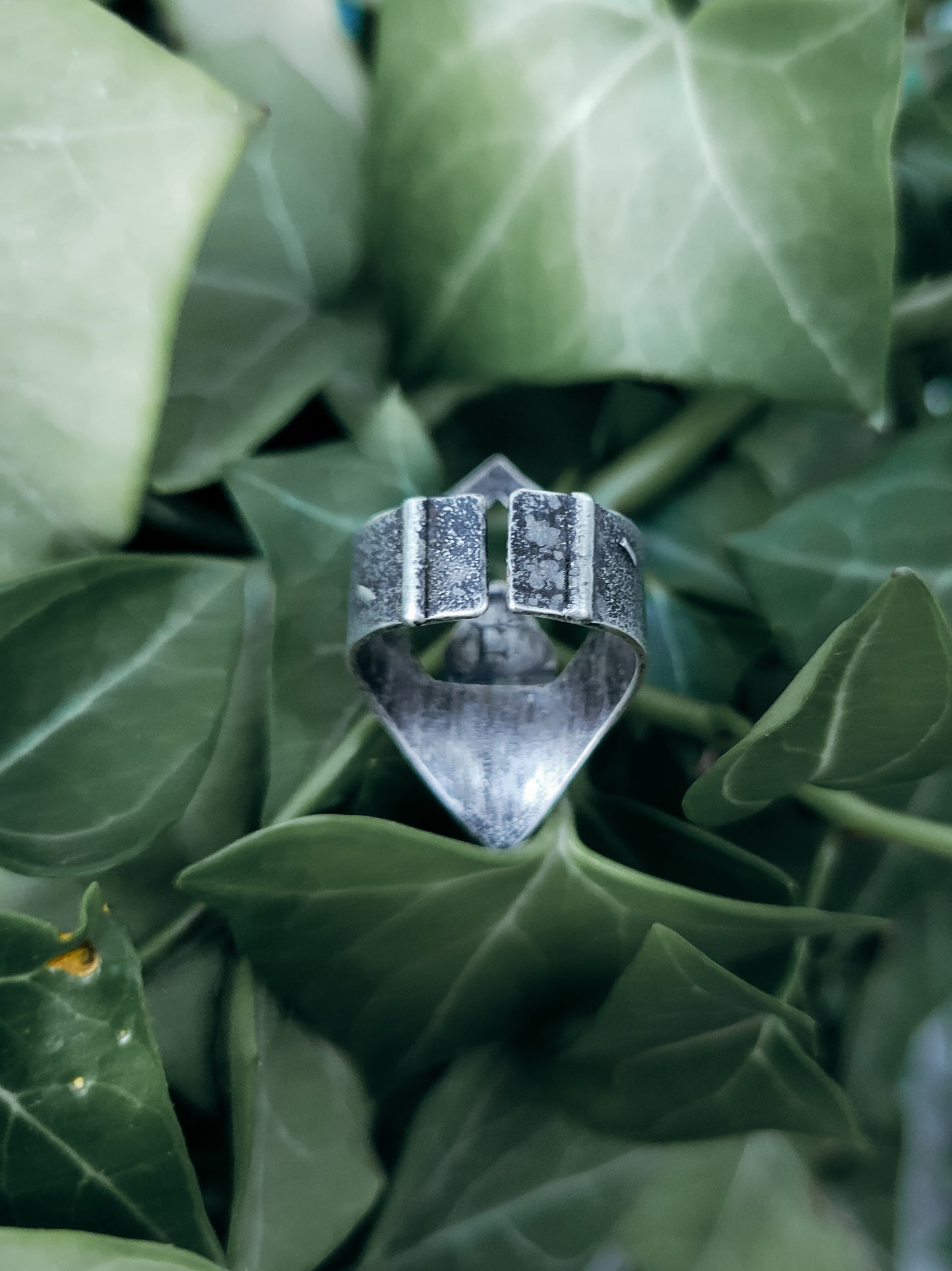 Jasper Shield Ring