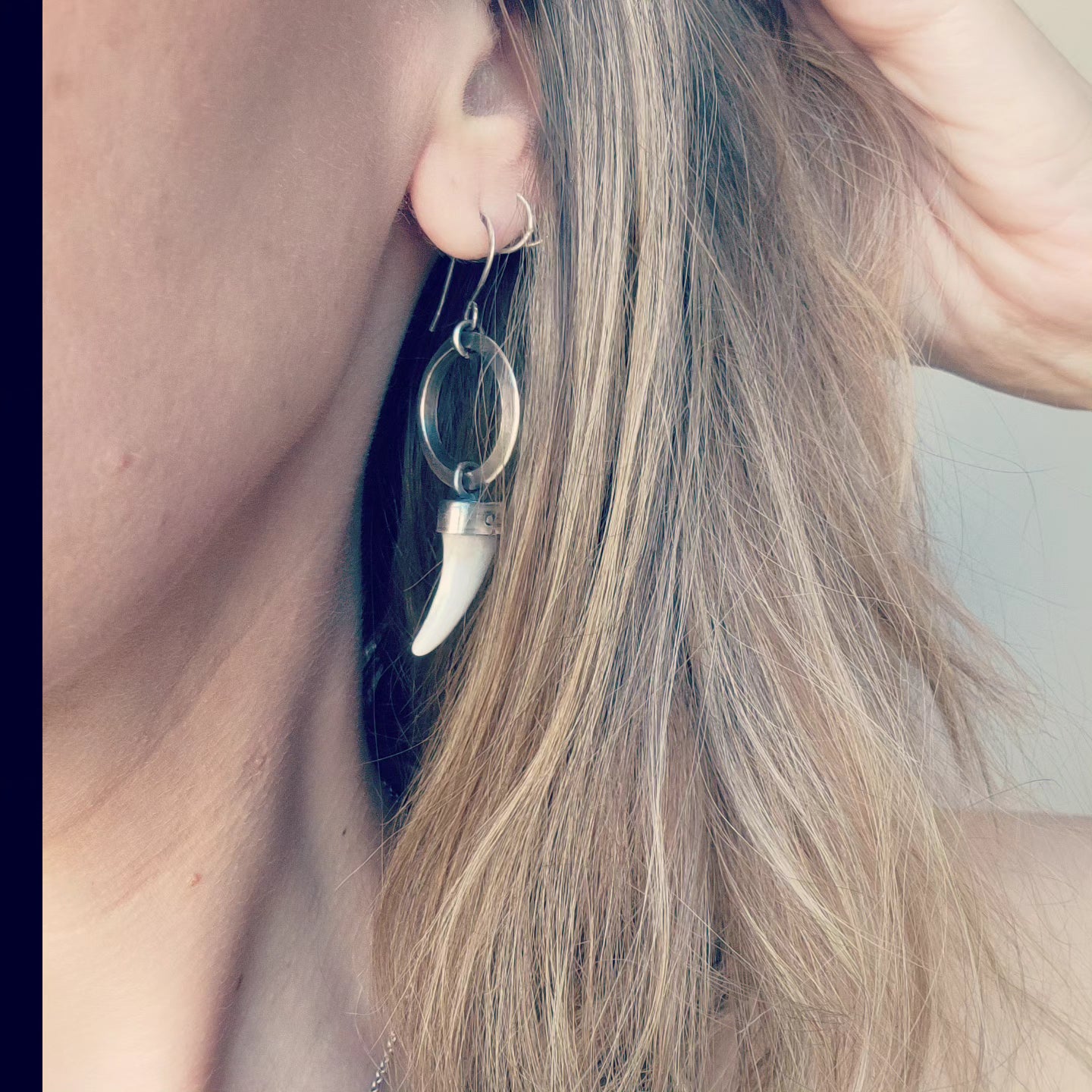 Coyote Tooth Earrings