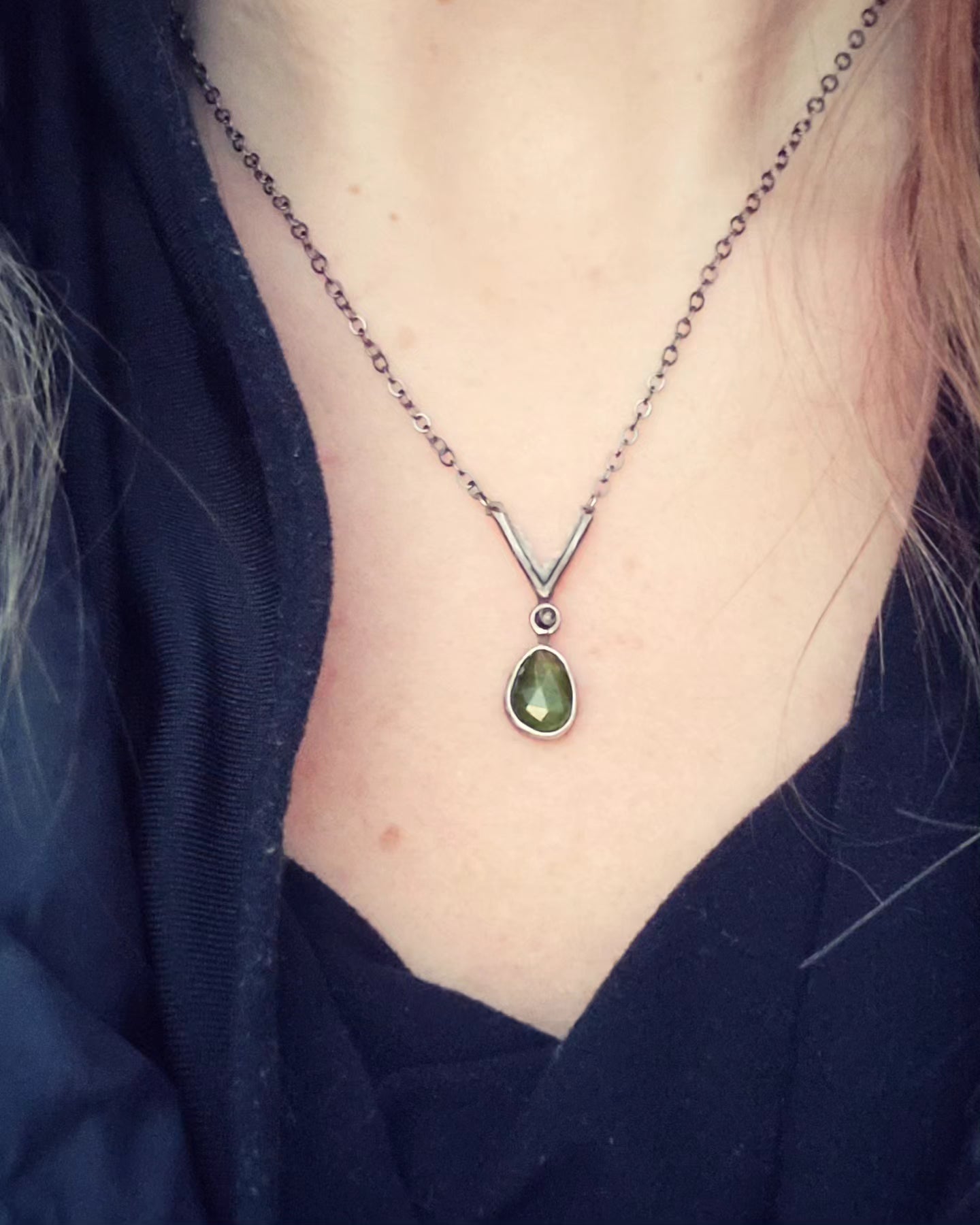 Vesuvianite Necklace