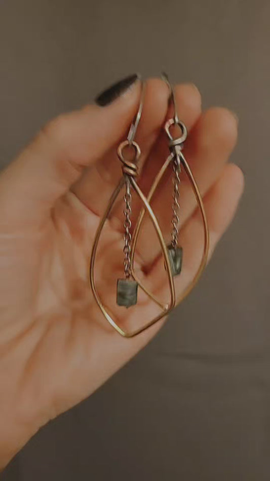 Seraphinite Earrings