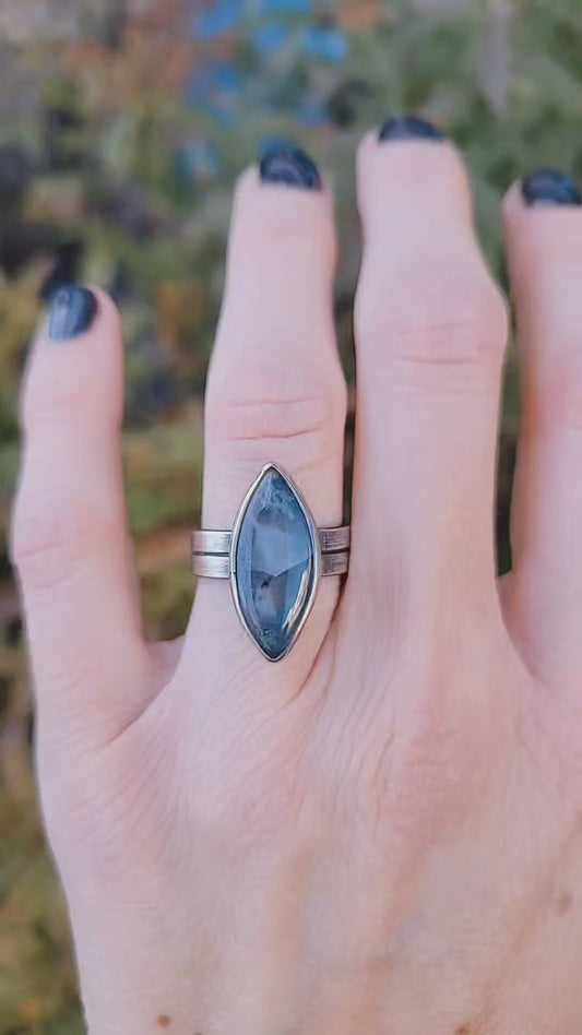 Ochoco Moss Agate Ring