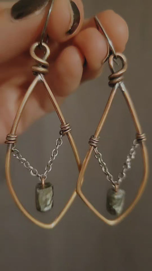Seraphinite Earrings