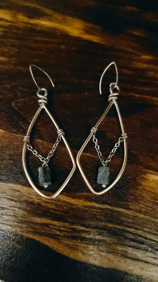 Seraphinite Earrings