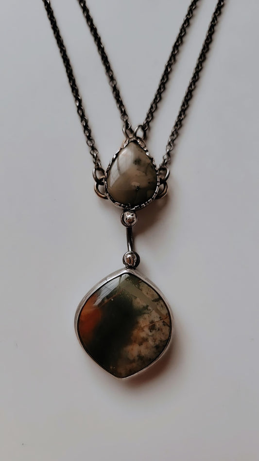 Morrisonite Jasper Drop Pendant