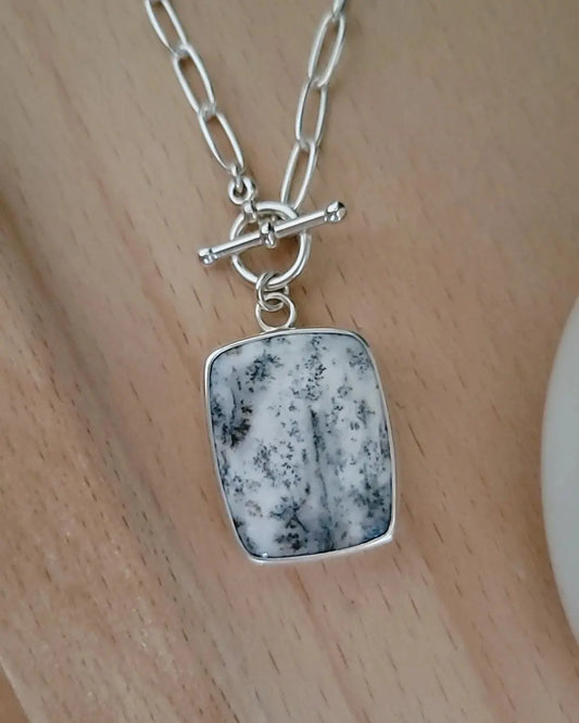 Dendritic Opal Necklace